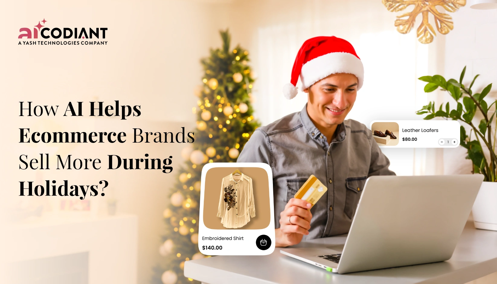 How AI improves eCommerce holiday sales performance and reduces operational workload